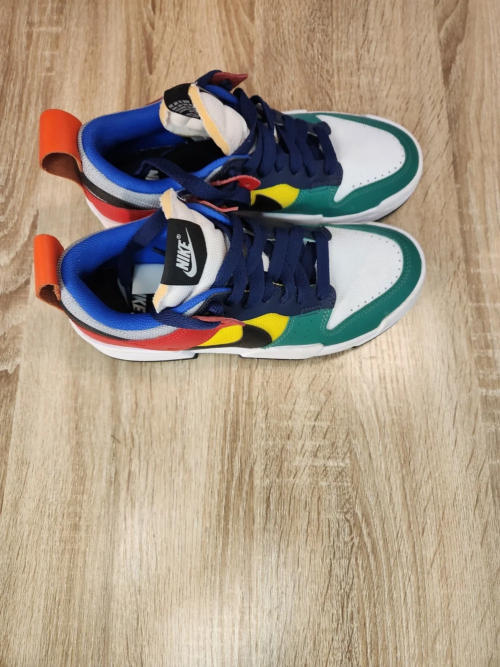 Women's Nike Dunk Low Disrupt in the 'Multi-Color' colorway